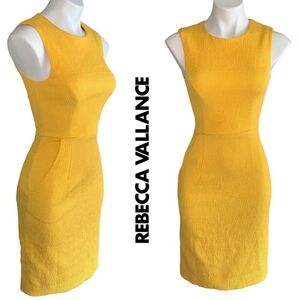 Stunning Rebecca Vallance Crepe Bodycon Fitted Side Pocket Dress